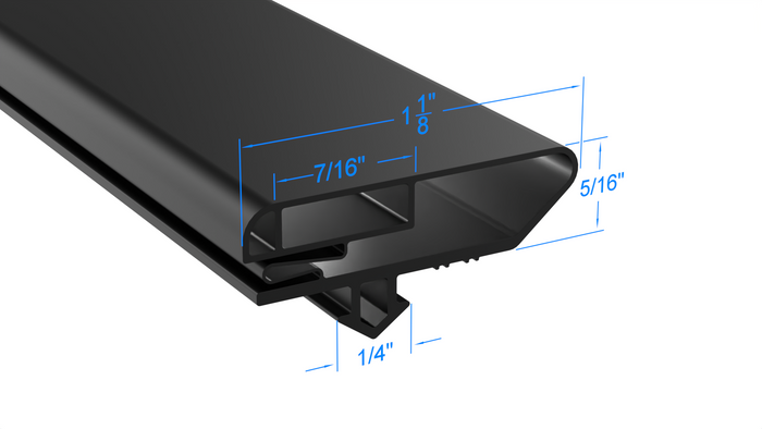 02-14160-2027 by Strivide, Magnetic Gasket 35 x 78 7/8 Compatible with Anthony Aftermarket 02-14160-2027