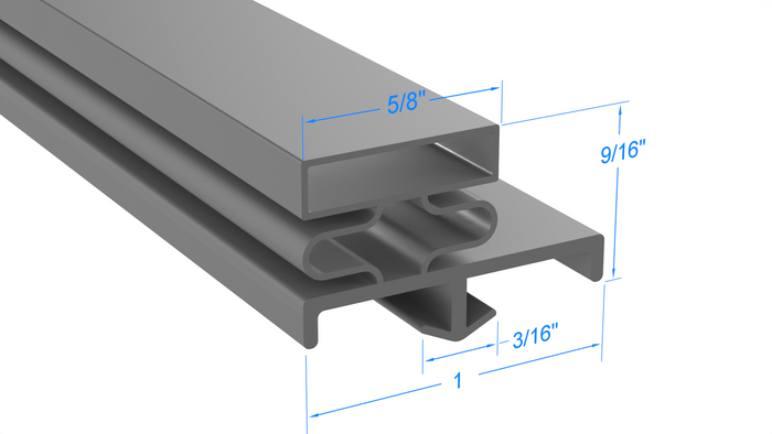 4070F McCall PART# MCC606, 0606 by Strivide 22 7/8 x 60 1/2 Compatible with McCall MCC606, 0606