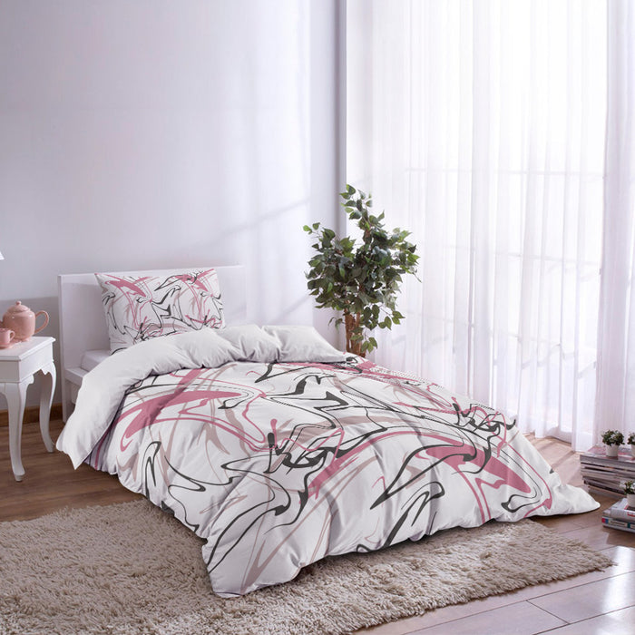 Abstract Art Line comforter sets pillowcase - LeobonZone