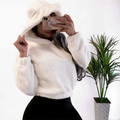 Hoodie women Leisure hoodie Short wool Pullovers tops - LeobonZone