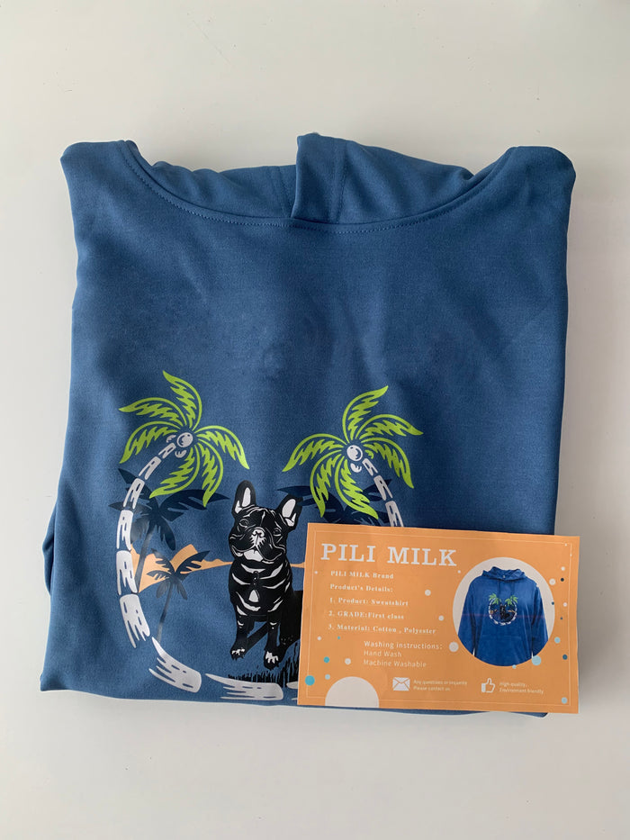 PILIMILK Hoodie with pet pattern - LeobonZone