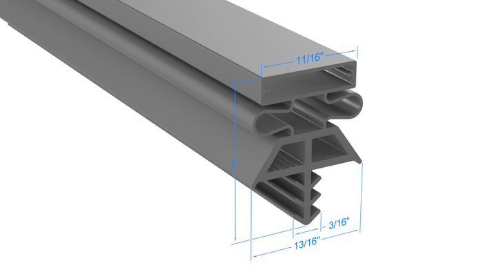 Strivide, Magnetic Gasket 32 1/2 x 78 Compatible with Kolpak