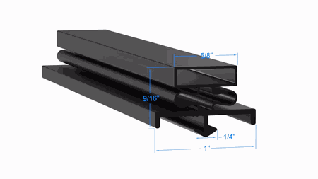 TDB2448 True PART# 810759 by Strivide 19 x 30 Compatible with True 810759