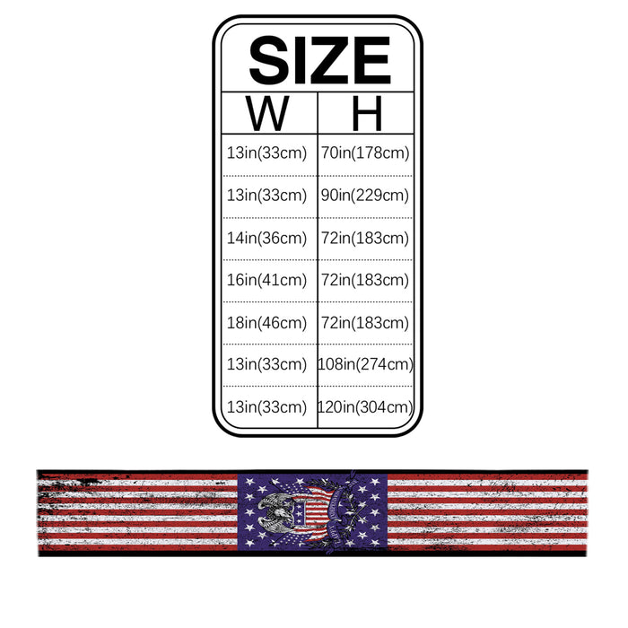 The white eagle logo of the retro America Table Runner Place Mats - LeobonZone